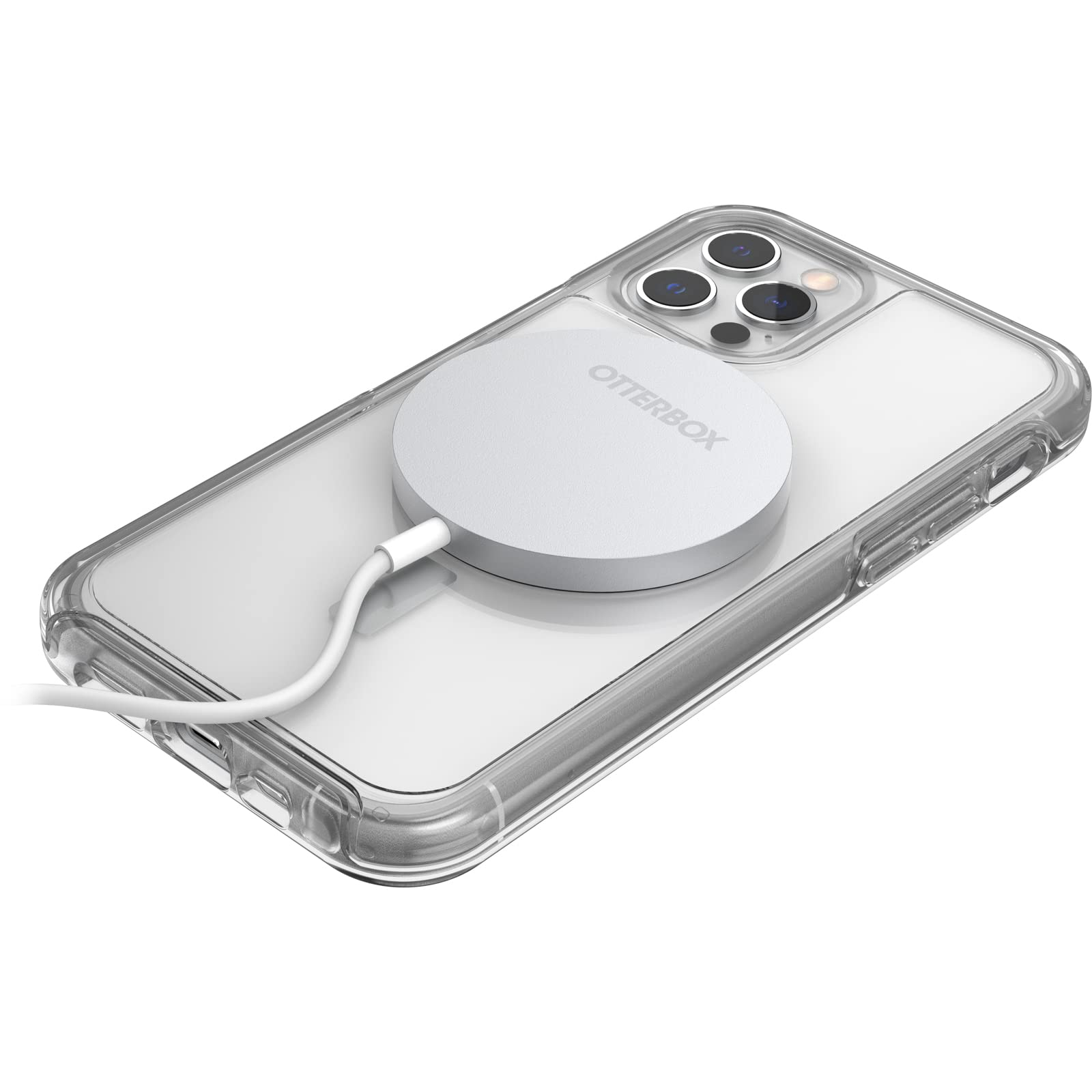 iPhone12 ホワイト + MagSafeケース Amazon.com: OtterBox Wireless Charging Pad for MagSafe - White